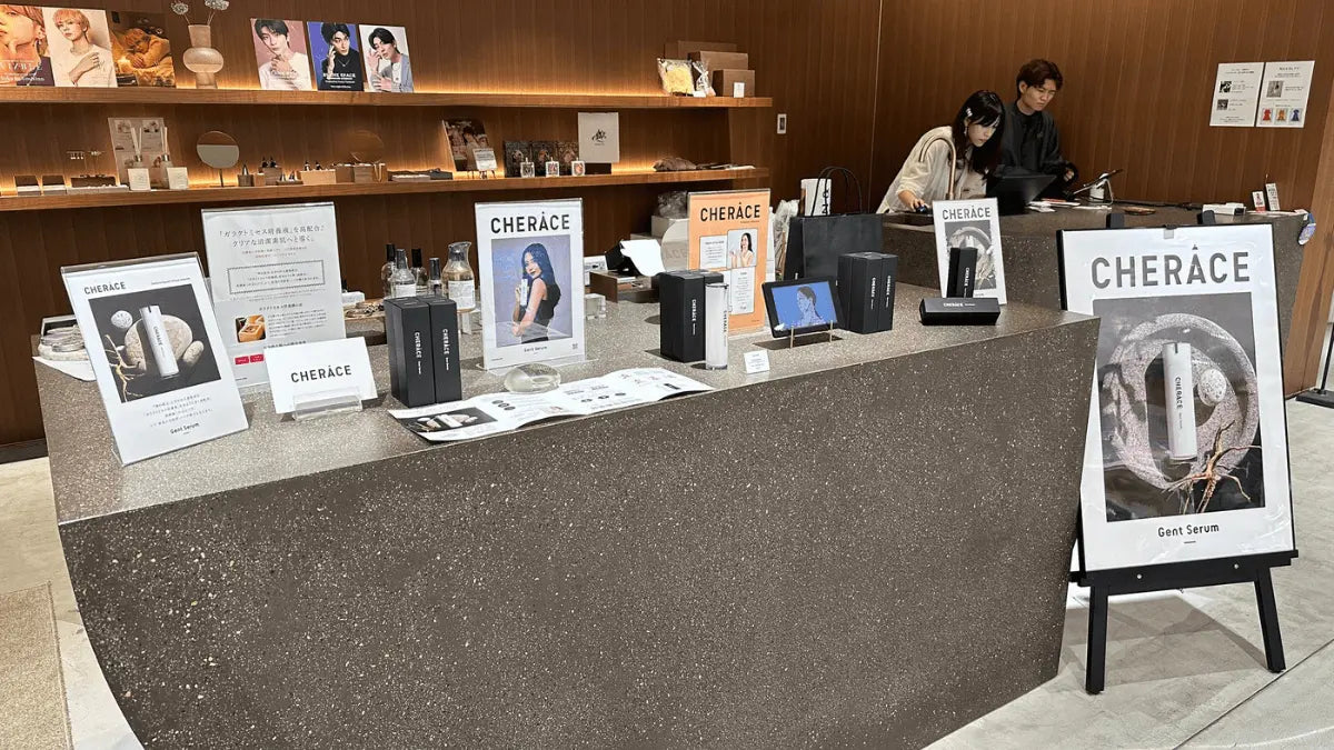 ルクアイーレ 5階 ESALONでCHERÂCE POP UP SHOPがスタート
